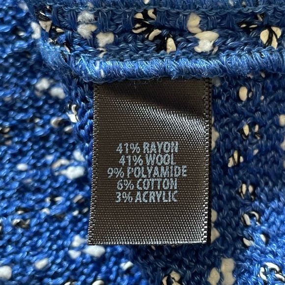 ST. JOHN COLLECTION Butterfly Ribbon Tweed Knit A-Line Dress - Picture 7 of 14